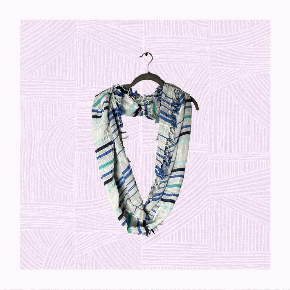 Blue Scarf